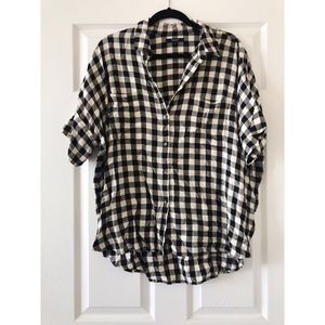 Madewell Gingham Courier Shirt